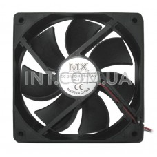 Вентилятор / DC / 120x120x25mm / 24V / 2.4W / MX