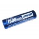 Аккумулятор / Li-ion / 1800 mAh / 3.7V / 18650 / Энергия / без защиты