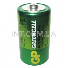 Батарейка / D / Cолевая / 1.5V / GP / Heavy Duty, R20