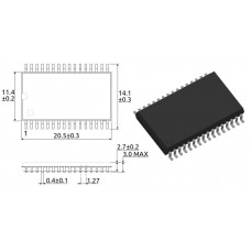 K6X1008T2D-BF70 / SRAM, 128Kbit / parallel / SOP32 / SAMSUNG 
