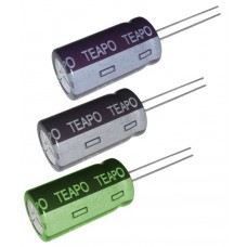 100mkF / 160V / эл. кон. CD268 / 105°C / 12.5x25mm / Teapo 