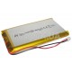 Аккумулятор / Li-Po / 1260110 / 10000 mAh / 3.7V / 110x60x12mm / 2 провода / без защиты