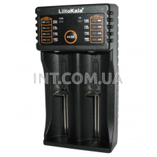 Зарядное устройство Lii-202 для NiCd/NiMH/Li-Ion/LiFePO4 АКБ / 2x1A / LiitoKala / встр. Power Bank