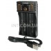 Зарядное устройство Lii-202 для NiCd/NiMH/Li-Ion/LiFePO4 АКБ / 2x1A / LiitoKala / встр. Power Bank