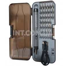 Отвертка электрическая аккумуляторная с набором бит / TK-S001 / 38 в 1