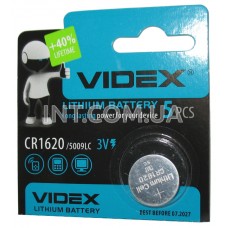 Батарейка / CR1620 / Литиевая / 3V / VIDEX