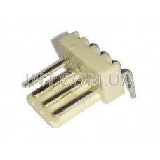 WH-04R (MK04R) / вилка на плату, угловая / 1x4 / шаг 2.54mm
