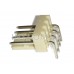WH-04R (MK04R) / вилка на плату, угловая / 1x4 / шаг 2.54mm