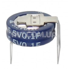 100000 mkF / 5.5V / Ионистор / SE-5R5-D104VYH / 12.0x6.5mm / KAMCAP