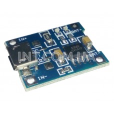 Контроллер заряда Li-Ion на TP4056 / micro USB /  5V, 1A 