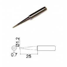 Жало сменное к паяльнику / 900M-T-1.2LD / Hakko / двусторонний срез