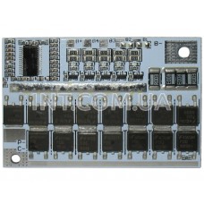 BMS модуль защиты 3S/4S/5S Li-Ion (Li-Po) аккумуляторов / Imax=100A, U=18.5V, балансировка, 60x42mm 