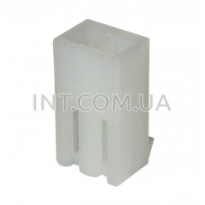 KK-H-02 / розетка на кабель (корпус) / 1x2 / шаг 3.96mm / Morethanall / без контактов