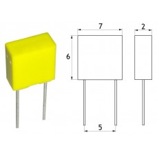 47nF / 100V / полипроп. MKP / ±5% 