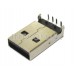 Штекер USB A / на плату / 4 вывода / USBA-1M