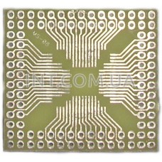 Макетная плата INT-MS-08 / 37x40mm / для корпусов QFP32-64 / IntCom