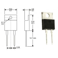Диод Шоттки / IDH20G120C5XKSA1 / I=20A / U=1200V / TO-220B (TO-220-2) / INFINEON
