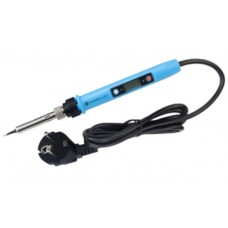 Паяльник / 80W / 220V / с встр. рег. темпер. / жало под гайку, евро вилка, ЖКИ