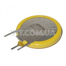 Батарейка / CR2032 / Литиевая-1GV / 3V / Kinetic / контакты под пайку, вертикальная