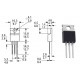 TIP41C / транзистор NPN / Ic=6A / Uce=100V / f>=3MHz / TO-220 / ST