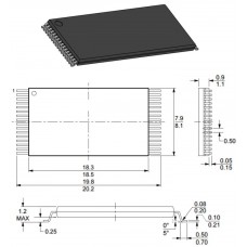 AM29F010B-70EI / Flash, 1Mbit / parallel / TSOP32 / AMD