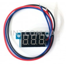 Вольтметр встраиваемый малогабаритный DVM-36.3AG / Umsr=0...100V, 0.36