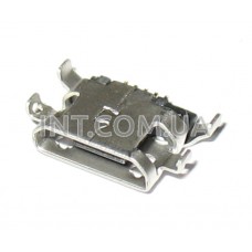 Гнездо USB micro / на плату, контакты на весу / 5 выводов / SMD / MX-47642-0001
