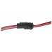 Вилка  JST-02 и розетка  JST-02 / с проводом 22AWG, L=100mm