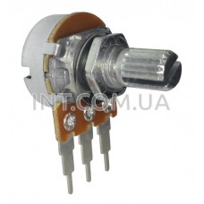 10K Om переменный / WH148-1A-3-18T-B103-L15 / L=15mm / звезда / лин. / 0.125W / KLS