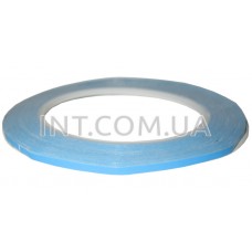 Скотч двусторонний теплопроводный, синий, 10mm x 1m