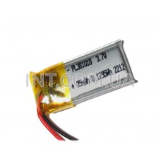 Аккумулятор / Li-Po / PL381018 / 35 mAh / 3.7V / 18x10x4mm / с защитой / 2 провода