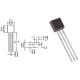 2N3906 / транзистор PNP / Ic=0.2A / Uce=40V / f>=200MHz / TO-92 / DIOTEC