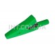 Крокодил / L=41,5mm / 10A / 60VDC / зеленый / на щуп мультиметра