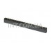 PBS2-20 / гнезда на плату однорядные / 1x20 / шаг 2.0mm