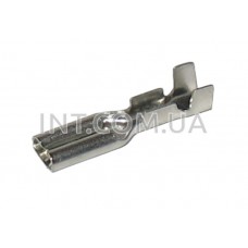 Розетка ножевая / 2.8x0.5mm / обжим на кабель 0.12-0.3mm2