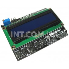 Модуль индикатора 1602 с клавиатурою для Arduino / LCD Keypad Shield