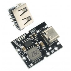 Модуль PowerBank на  SM3308  / 1xLi-Ion, USB Type-C, USB-A, индикация заряда АКБ