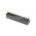 PBS1.27-12 / гнезда на плату однорядные / 1x12 / шаг 1.27mm