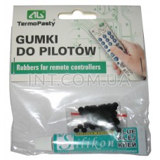 Рем. комплект для пультов ДУ, 100 контактов, клей / AG TERMOPASTY 