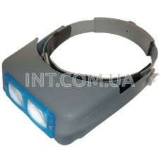 Бинокулярные очки налобные / MG81007-B / увеличение: 1.5X, 2Х, 2.5X, 3.5Х
