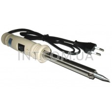 Паяльник / 50W / 220V / ZD-715L / Zhongdi / жало под два винта, стнд. вилка, с подставкой