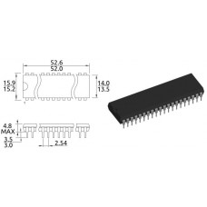 AT89S8253-24PU / 8-бит микр-р / DIP40 / Atmel / совмест. MCS-51