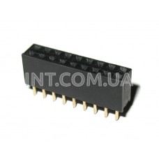 PBD-18 (FD2x9) / гнезда на плату двухрядные / 2x9 / шаг 2.54mm
