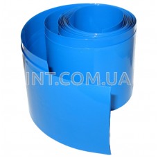 Трубка термоусадочная / H=95mm / для сборки аккумуляторов, рукав, синяя / 1m