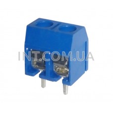 EG306-5.0-02P / клеммник на плату / шаг 5.00 mm / DEGSON / синий