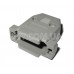 DP-15C / корпус для розетки серии D-SUB, серый пластик + крепеж