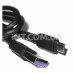 Кабель USB A - micro USB / L=1m / черный/белый