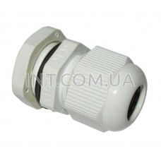 Кабельный ввод (сальник) / PG11 / Dкаб=5...8mm / белый / IEK