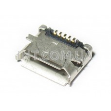 Гнездо USB micro / на плату, прямое / 5 выводов / SMD