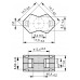 Сердечник RM6 / N87 (M2000) / B65807-J-R87 / EPCOS